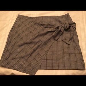 Gray Plaid Skirt Forever21
